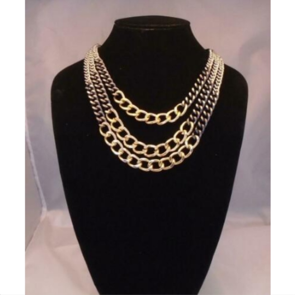 TOMMY BAHAMA TRI-COLOR STATEMENT NECKLACE NWT